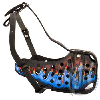 Riesenschnauzer Muzzle for Walking and Training