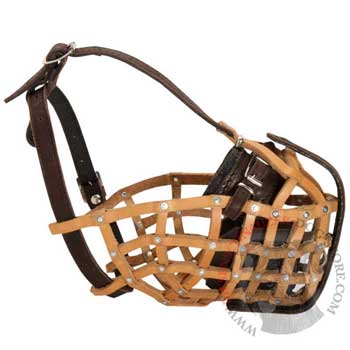 Basket Riesenschnauzer Muzzle for Military and Police Work