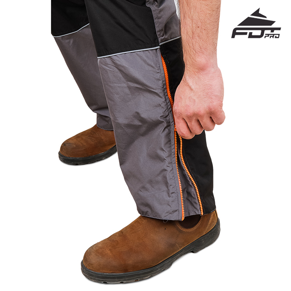 Professional Pants with Strong Zip fasteners for Dog Training